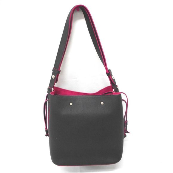 Louis Vuitton Shoulder Bag Lock Me Bucket Noir Pink - Picture 3 of 10